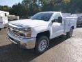 Summit White - Silverado 3500HD WT Regular Cab 4x4 Utility Photo No. 2