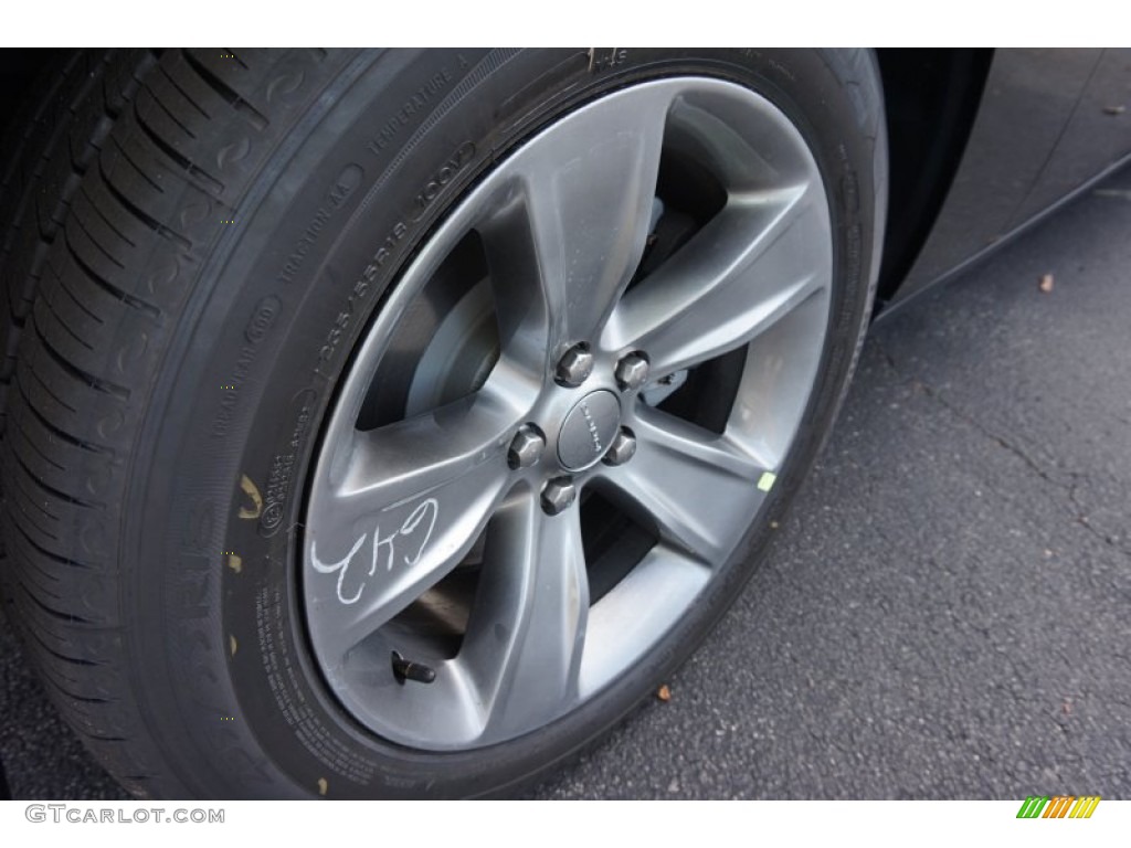 2015 Challenger SXT - Pitch Black / Black photo #5