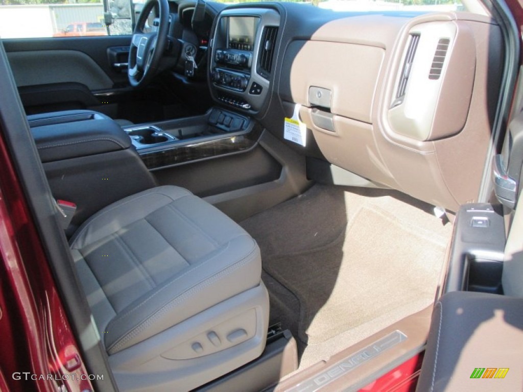 2015 Sierra 3500HD Denali Crew Cab 4x4 Dual Rear Wheel - Sonoma Red Metallic / Denali Cocoa/Light Cashmere photo #44