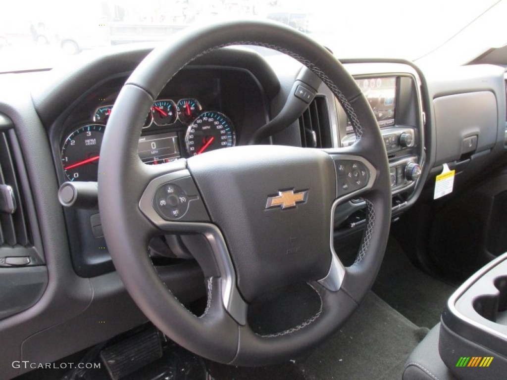 2015 Silverado 1500 LT Double Cab 4x4 - Victory Red / Jet Black photo #15