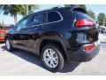 2015 Brilliant Black Crystal Pearl Jeep Cherokee Latitude  photo #2