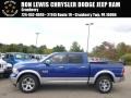 Blue Streak Pearl Coat 2014 Ram 1500 Laramie Crew Cab 4x4