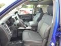 2014 Ram 1500 Black Interior Front Seat Photo