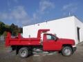 2015 Victory Red Chevrolet Silverado 3500HD WT Regular Cab 4x4 Dump Truck  photo #5