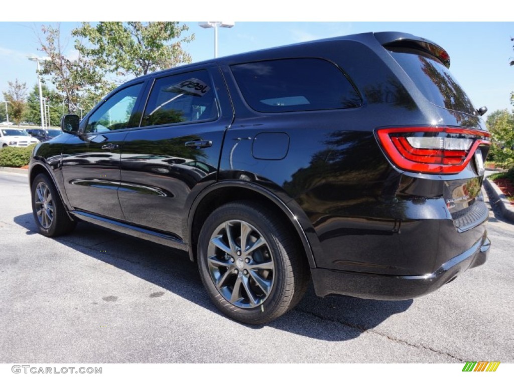 2014 Durango SXT - Brilliant Black Crystal Pearl / Black photo #2