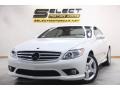 Arctic White 2008 Mercedes-Benz CL 550