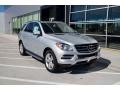 Iridium Silver Metallic - ML 350 4Matic Photo No. 1
