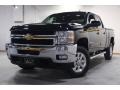 2011 Black Chevrolet Silverado 2500HD LTZ Crew Cab 4x4  photo #1