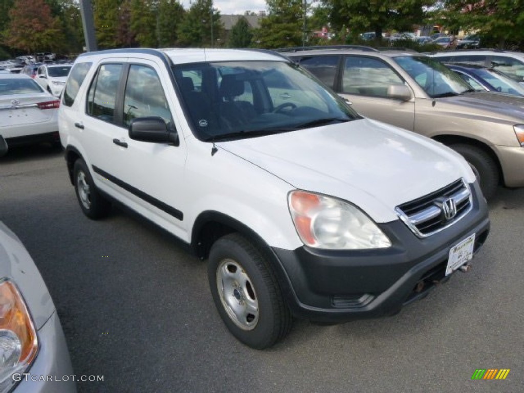 2003 CR-V LX - Taffeta White / Gray photo #1