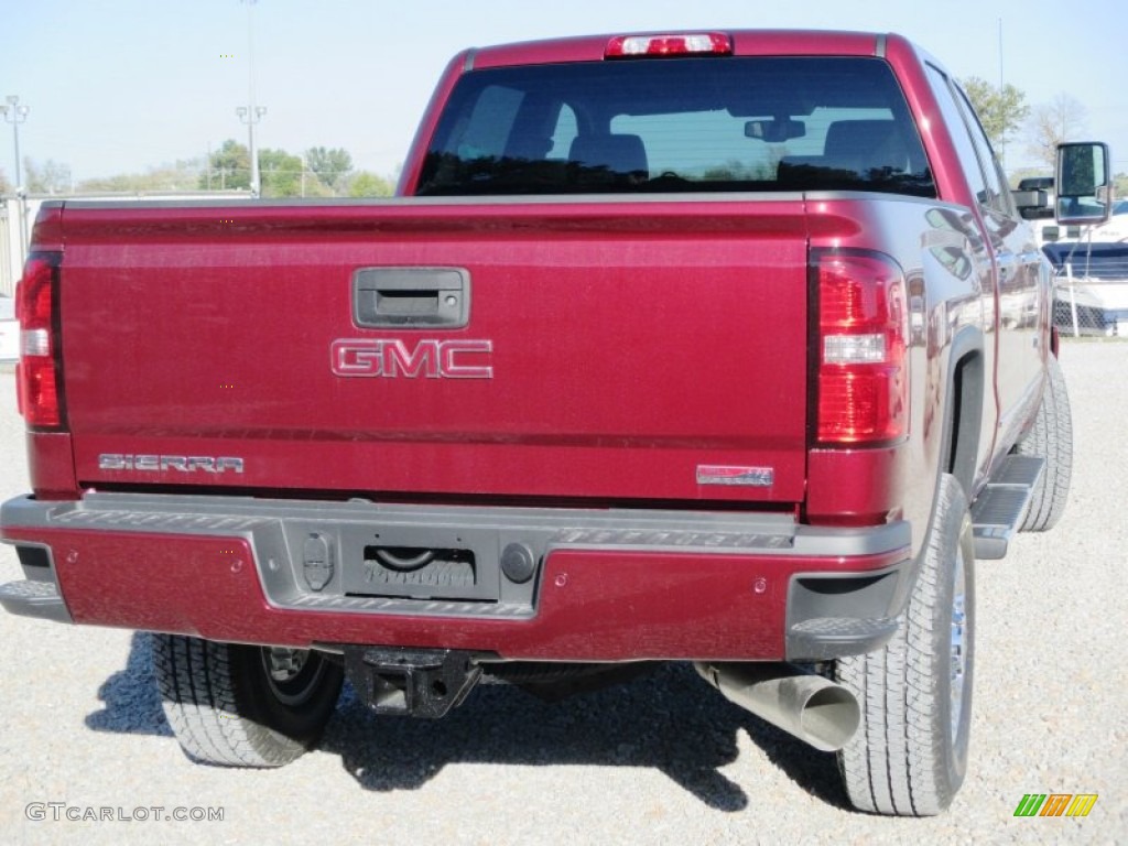 2015 Sierra 2500HD SLE Crew Cab 4x4 - Sonoma Red Metallic / Jet Black photo #37