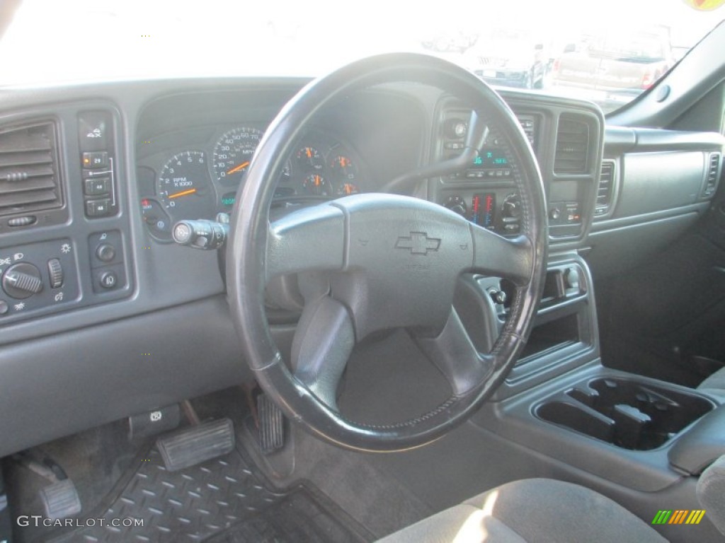 2003 Silverado 2500HD LS Extended Cab 4x4 - Arrival Blue Metallic / Dark Charcoal photo #17