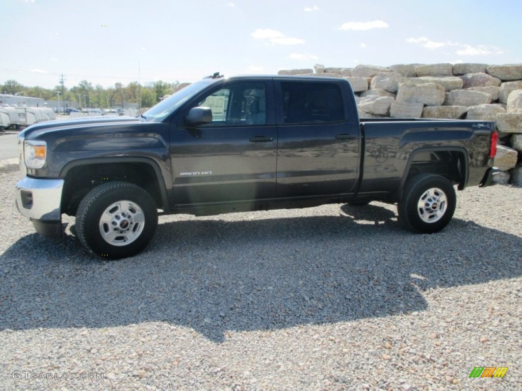 2015 Sierra 2500HD Crew Cab 4x4 - Iridium Metallic / Jet Black/Dark Ash photo #3