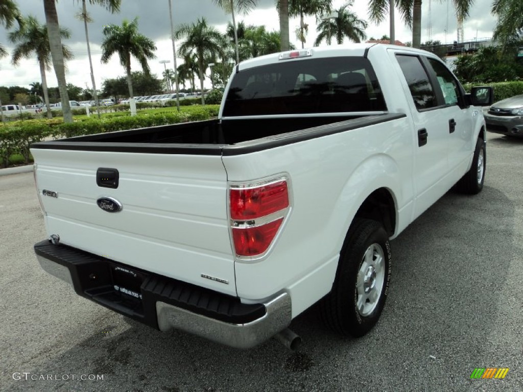 2014 F150 XLT SuperCrew - Oxford White / Steel Grey photo #6