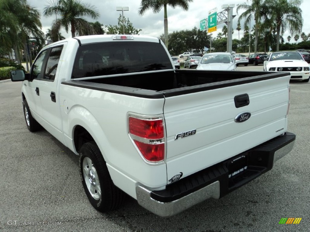 2014 F150 XLT SuperCrew - Oxford White / Steel Grey photo #9