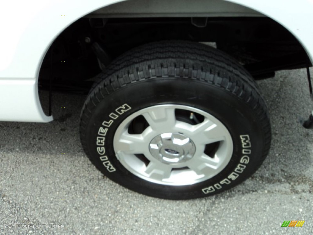 2014 F150 XLT SuperCrew - Oxford White / Steel Grey photo #10