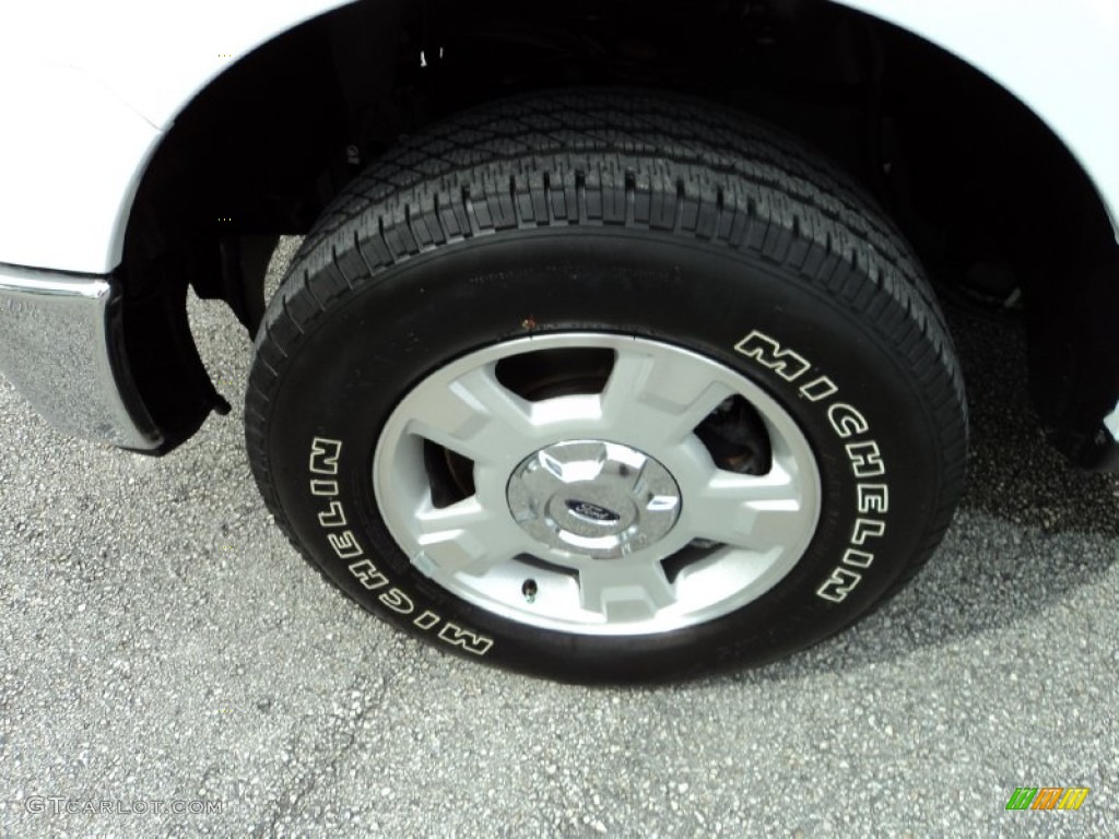 2014 F150 XLT SuperCrew - Oxford White / Steel Grey photo #11