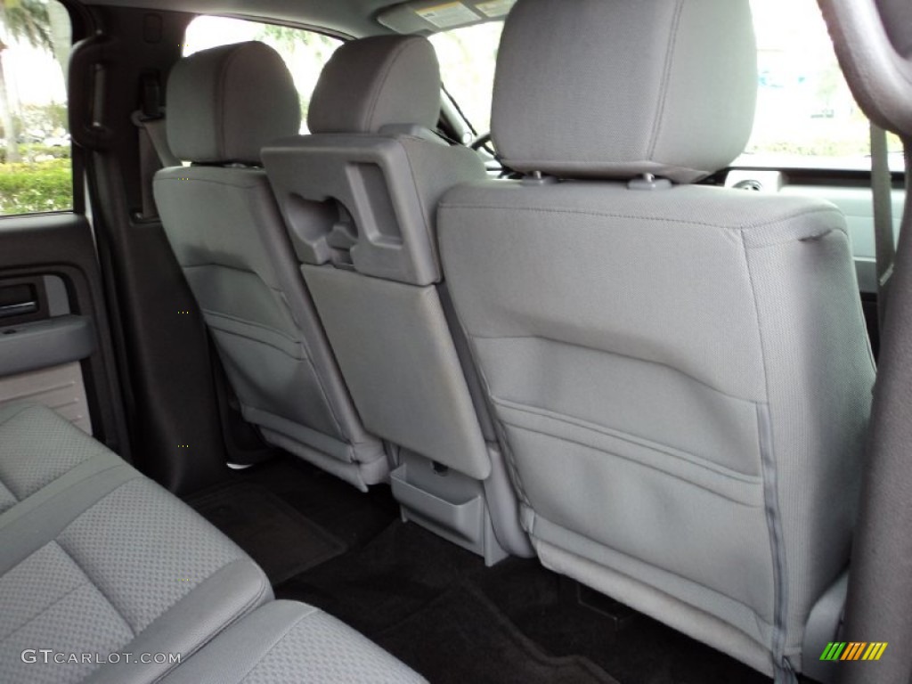 2014 F150 XLT SuperCrew - Oxford White / Steel Grey photo #23