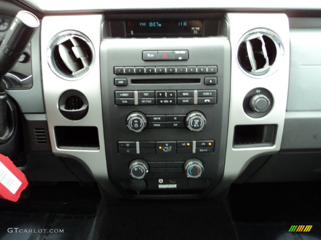 2014 F150 XLT SuperCrew - Oxford White / Steel Grey photo #27