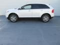 2014 White Platinum Ford Edge SEL  photo #6