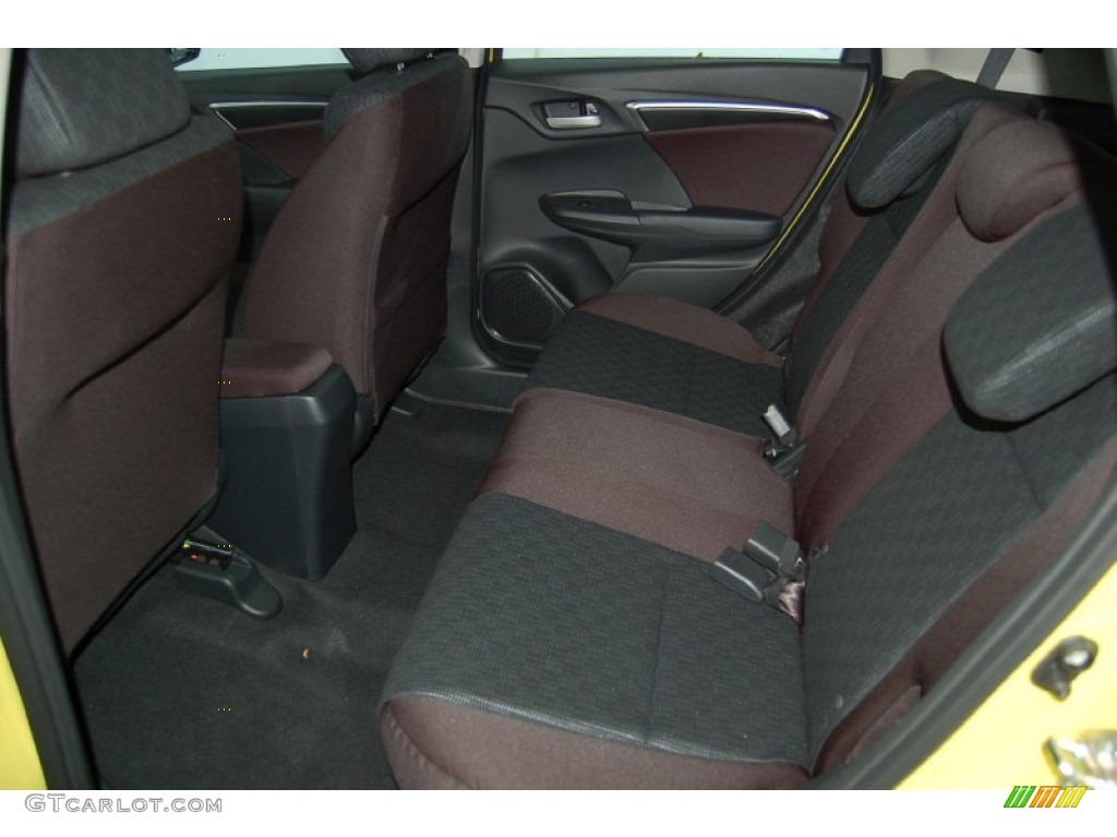 2015 Honda Fit LX Rear Seat Photo #98046697