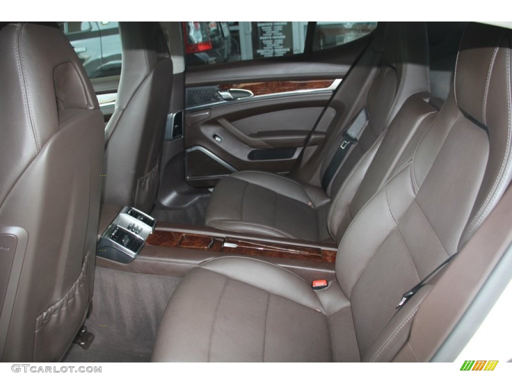 2011 Porsche Panamera Turbo Rear Seat Photo #98048035