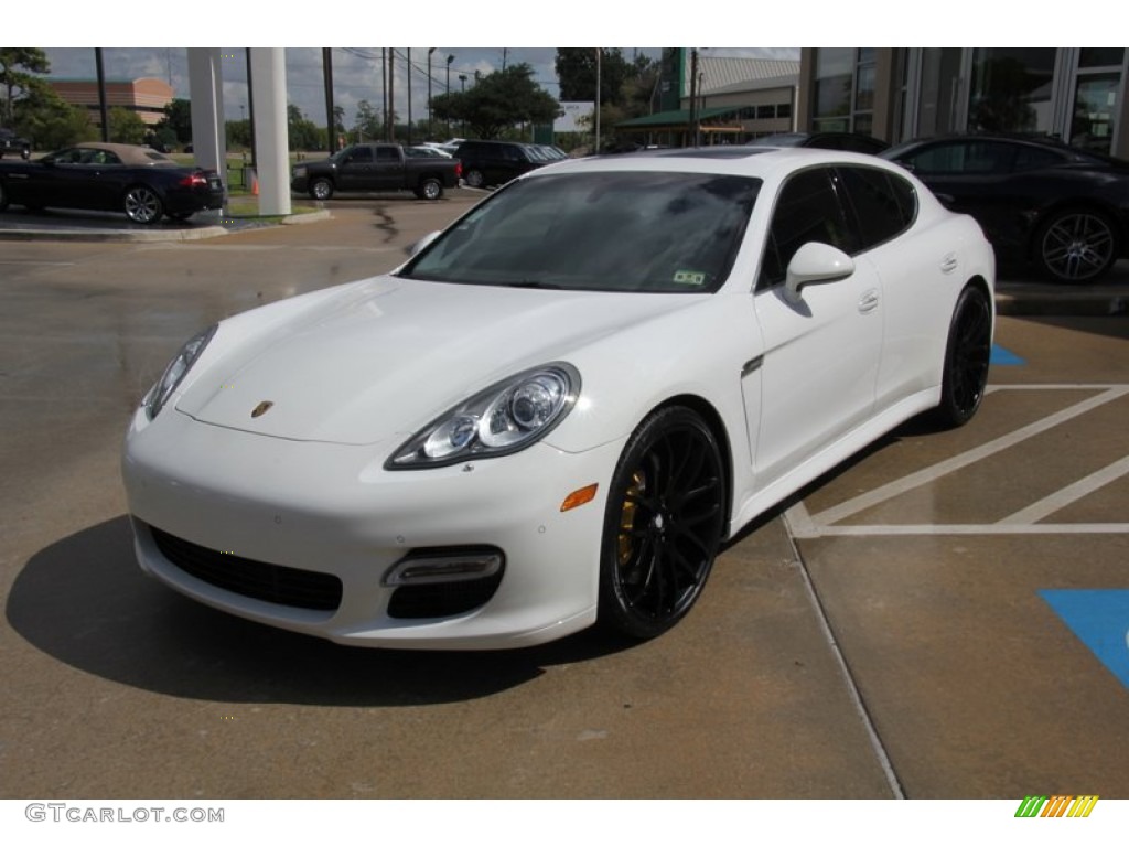 Carrara White 2011 Porsche Panamera Turbo Exterior Photo #98048062