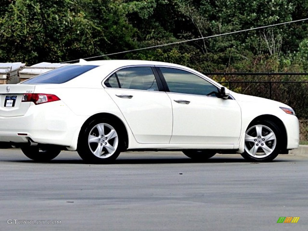 2009 TSX Sedan - Premium White Pearl / Parchment photo #31