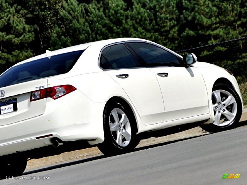 2009 TSX Sedan - Premium White Pearl / Parchment photo #33