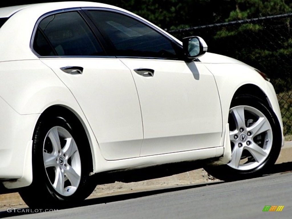 2009 TSX Sedan - Premium White Pearl / Parchment photo #34