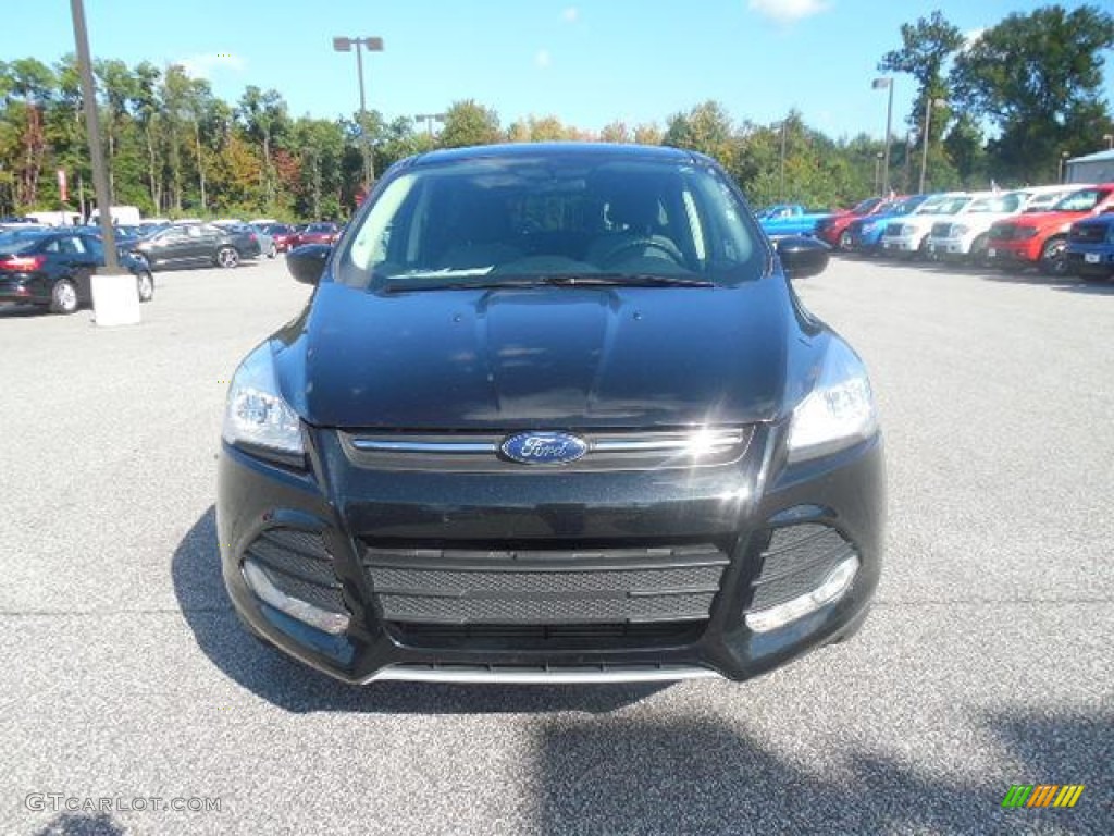 2014 Escape SE 2.0L EcoBoost 4WD - Tuxedo Black / Charcoal Black photo #2