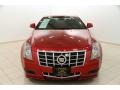 2012 Crystal Red Tintcoat Cadillac CTS Coupe  photo #2