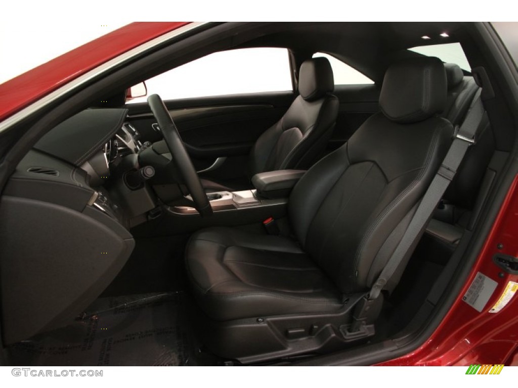 Ebony/Ebony Interior 2012 Cadillac CTS Coupe Photo #98050927