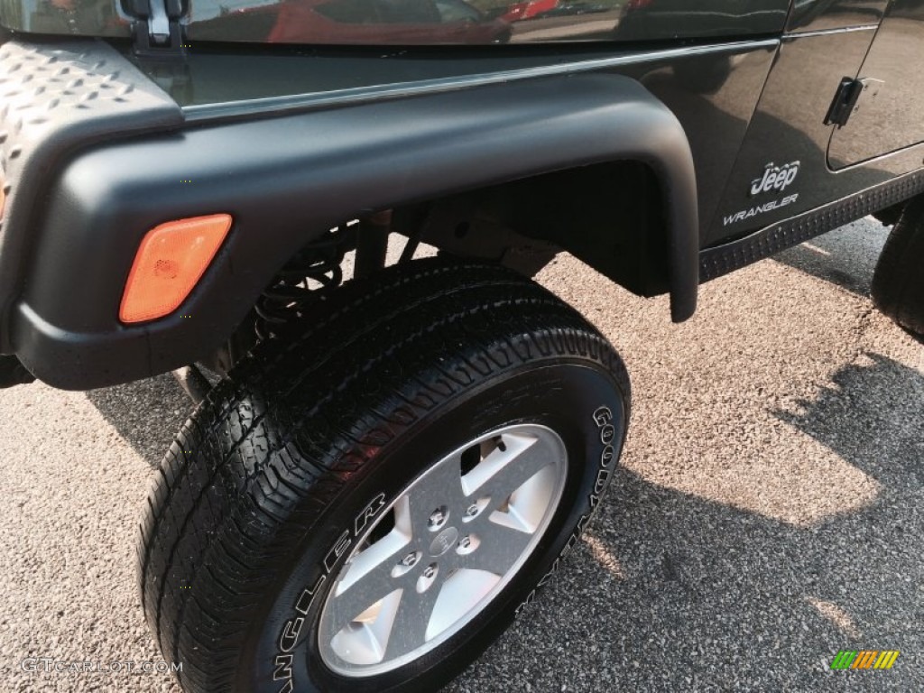 2006 Wrangler SE 4x4 - Jeep Green Metallic / Dark Slate Gray photo #23