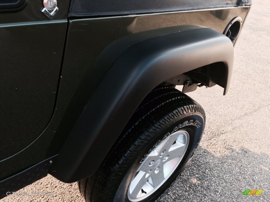 2006 Wrangler SE 4x4 - Jeep Green Metallic / Dark Slate Gray photo #27