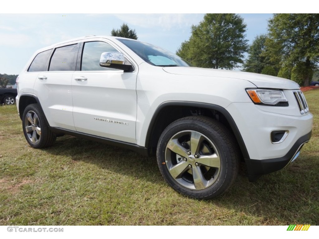 Bright White 2015 Jeep Grand Cherokee Limited Exterior Photo #98054206