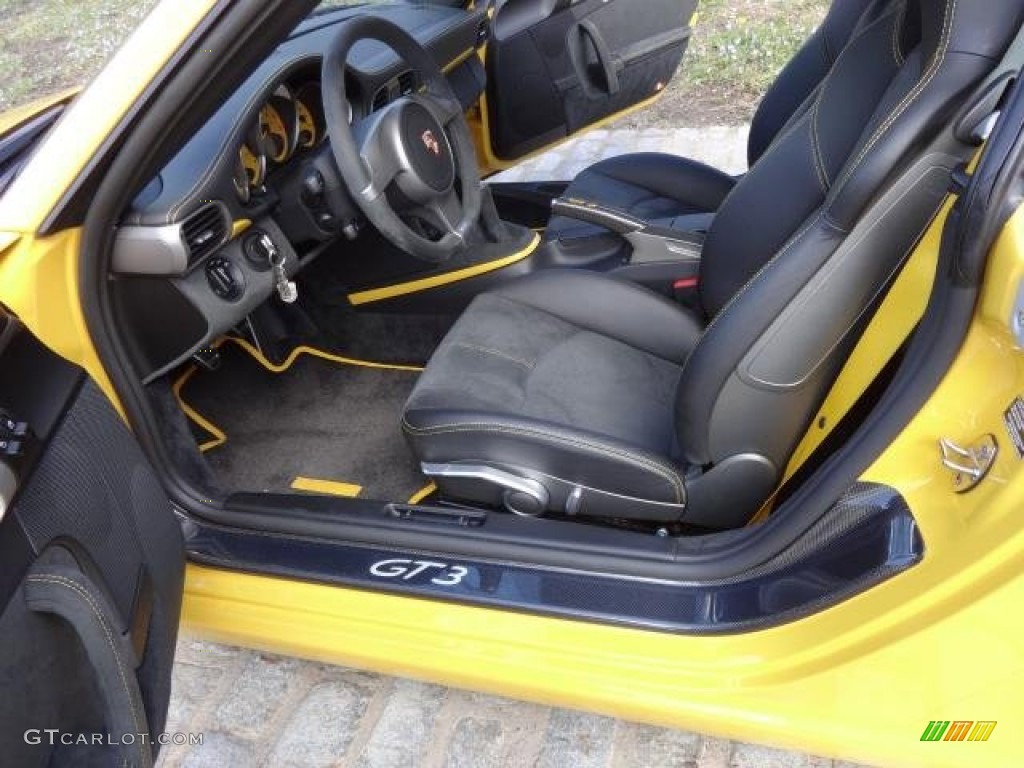 2010 911 GT3 - Speed Yellow / Black w/Alcantara photo #14