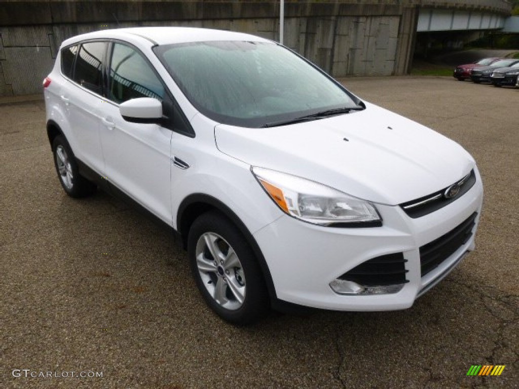 Oxford White 2015 Ford Escape SE 4WD Exterior Photo #98055331