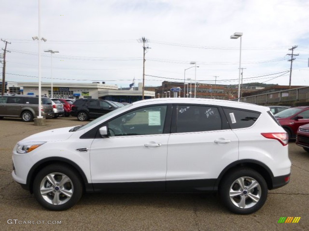 2015 Escape SE 4WD - Oxford White / Charcoal Black photo #5
