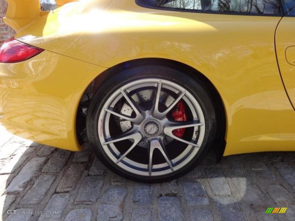 2010 911 GT3 - Speed Yellow / Black w/Alcantara photo #25