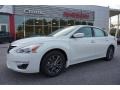 Pearl White - Altima 2.5 S Photo No. 1