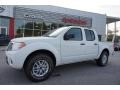 2015 Glacier White Nissan Frontier SV Crew Cab  photo #1