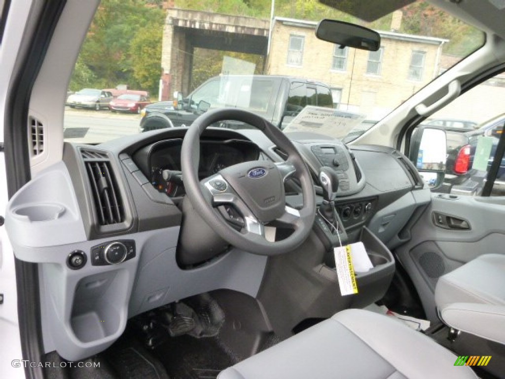 2015 Ford Transit Van 150 LR Regular Pewter Dashboard Photo #98056915