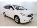 Pearl White 2012 Nissan Quest 3.5 SV