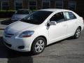 2008 Polar White Toyota Yaris Sedan  photo #1