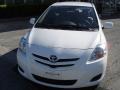 2008 Polar White Toyota Yaris Sedan  photo #2