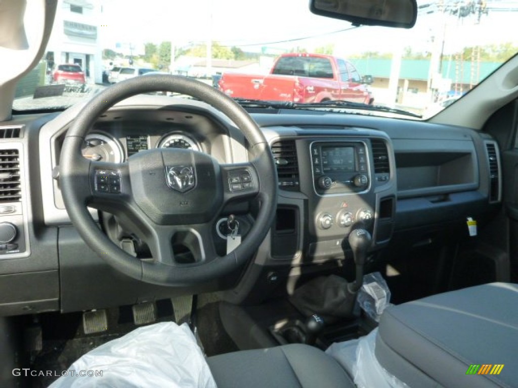 Black/Diesel Gray Interior 2015 Ram 2500 Tradesman Crew Cab 4x4 Photo #98058244