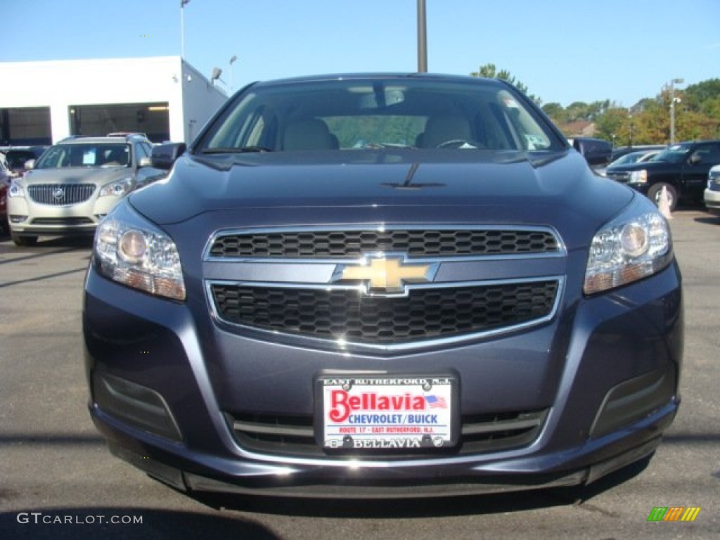 2013 Malibu LT - Blue Topaz Metallic / Cocoa/Light Neutral photo #2