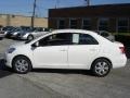 2008 Polar White Toyota Yaris Sedan  photo #8