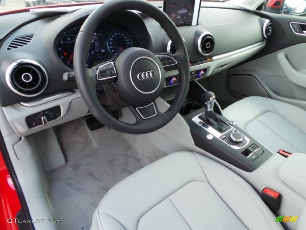 Titanium Gray Interior 2015 Audi A3 1.8 Premium Plus Photo #98059978
