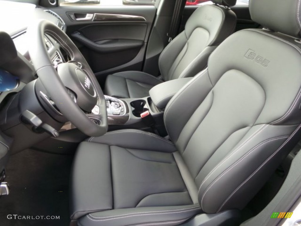 Black Interior 2015 Audi SQ5 Premium Plus 3.0 TFSI quattro Photo #98060785